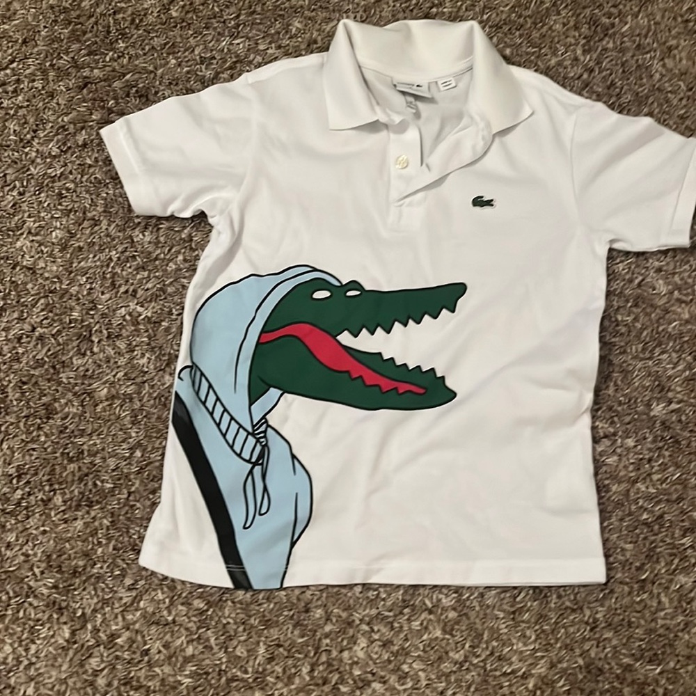 Lacoste shirt size 10 in kids